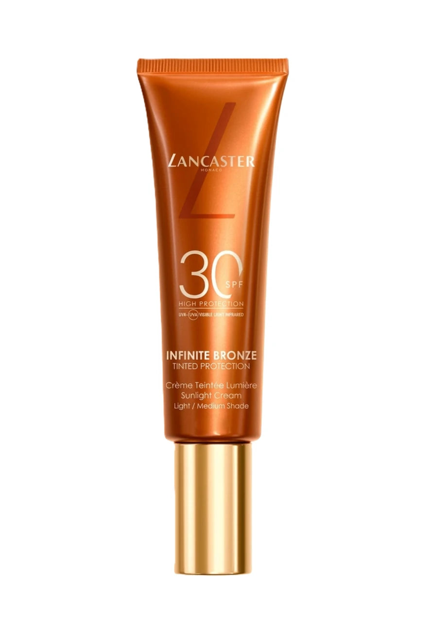 LANCASTER INFINITE BRONZE SUNLIGHT CREAM SPF30 LIGHT MEDIUM 50 ML