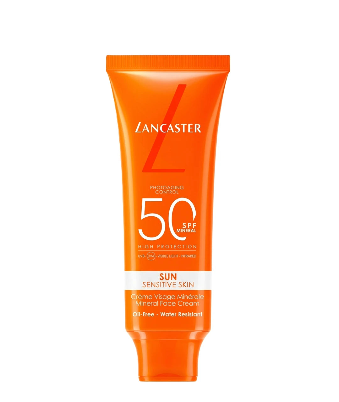 LANCASTER SUN SENSITIVE SKIN MINERAL FACE SPF50 50 ML