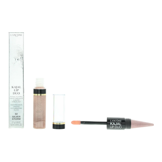 Lancome Lancome, Kajal Lip Duo, Duo, Flüssiger Lippenstift, 02, Silberne Sturm, 2.7 g Regular