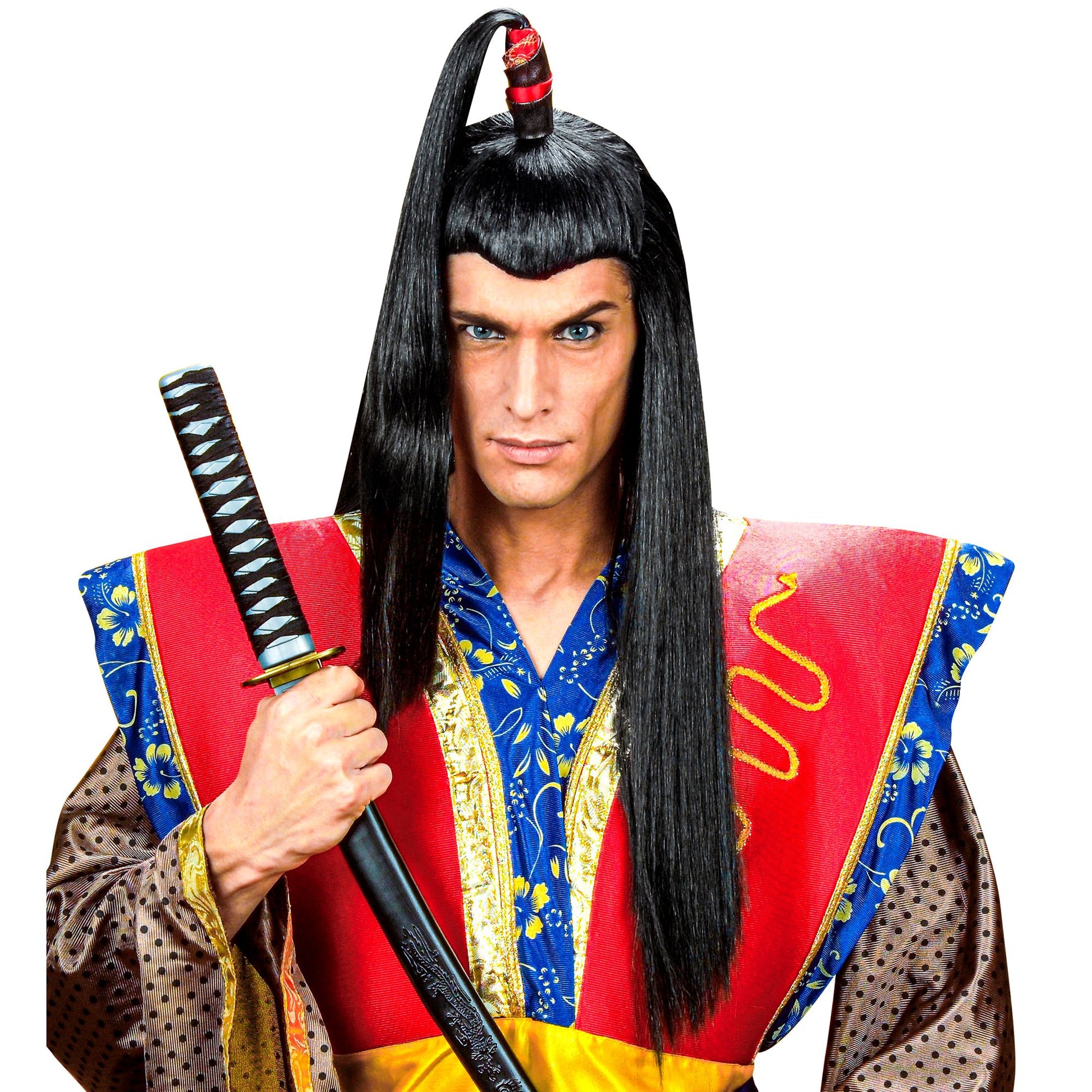 "LANGE PERÜCKE SAMURAI" in Box – Ansicht 3