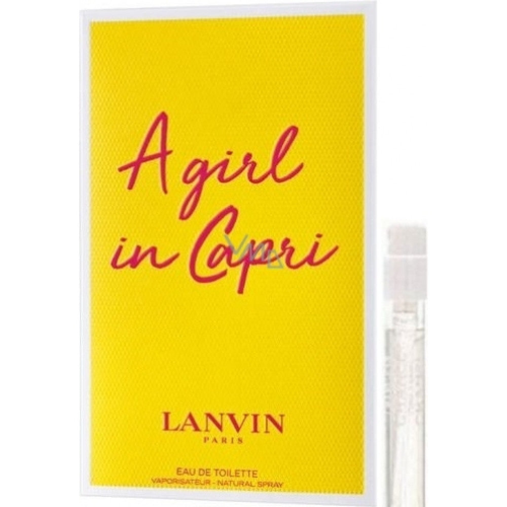 Lanvin Lanvin, A Girl In Capri, Eau de Toilette, Für Frauen, 2 ml Fläschchen Vial