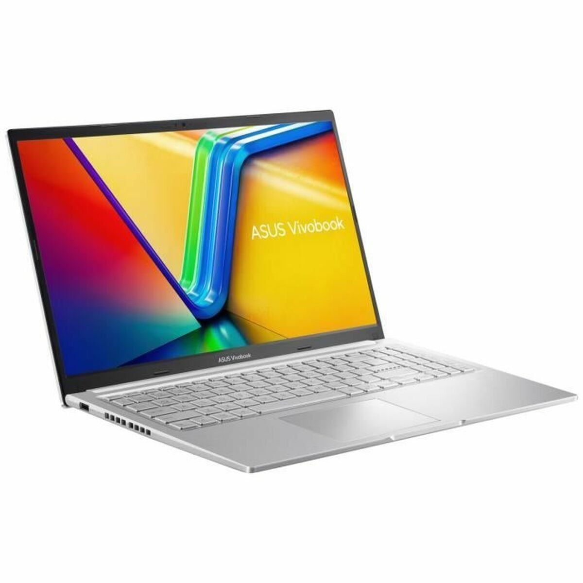 Asus VivoBook 15 S1502 in Grau mit 15,6" Display und ergonomischer AZERTY-Tastatur.
