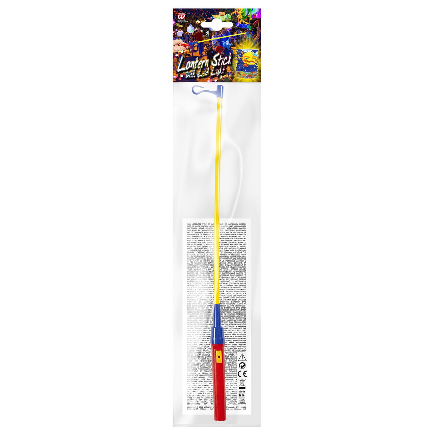 "LATERNENHALTER MIT LED-LICHT" 50 cm – Detailansicht