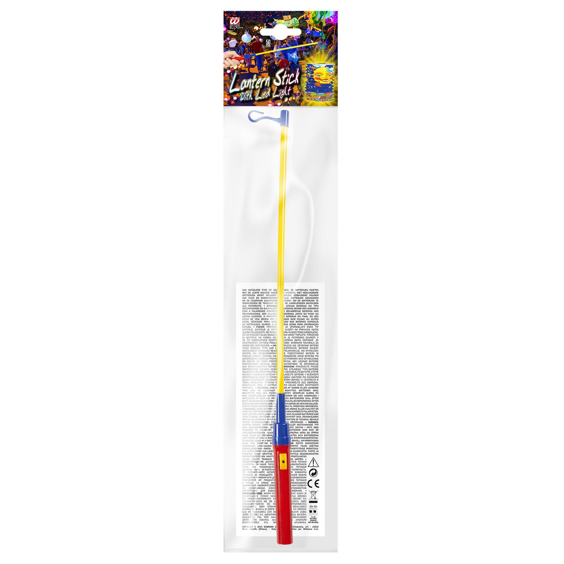 "LATERNENHALTER MIT LED-LICHT" 50 cm – Detailansicht