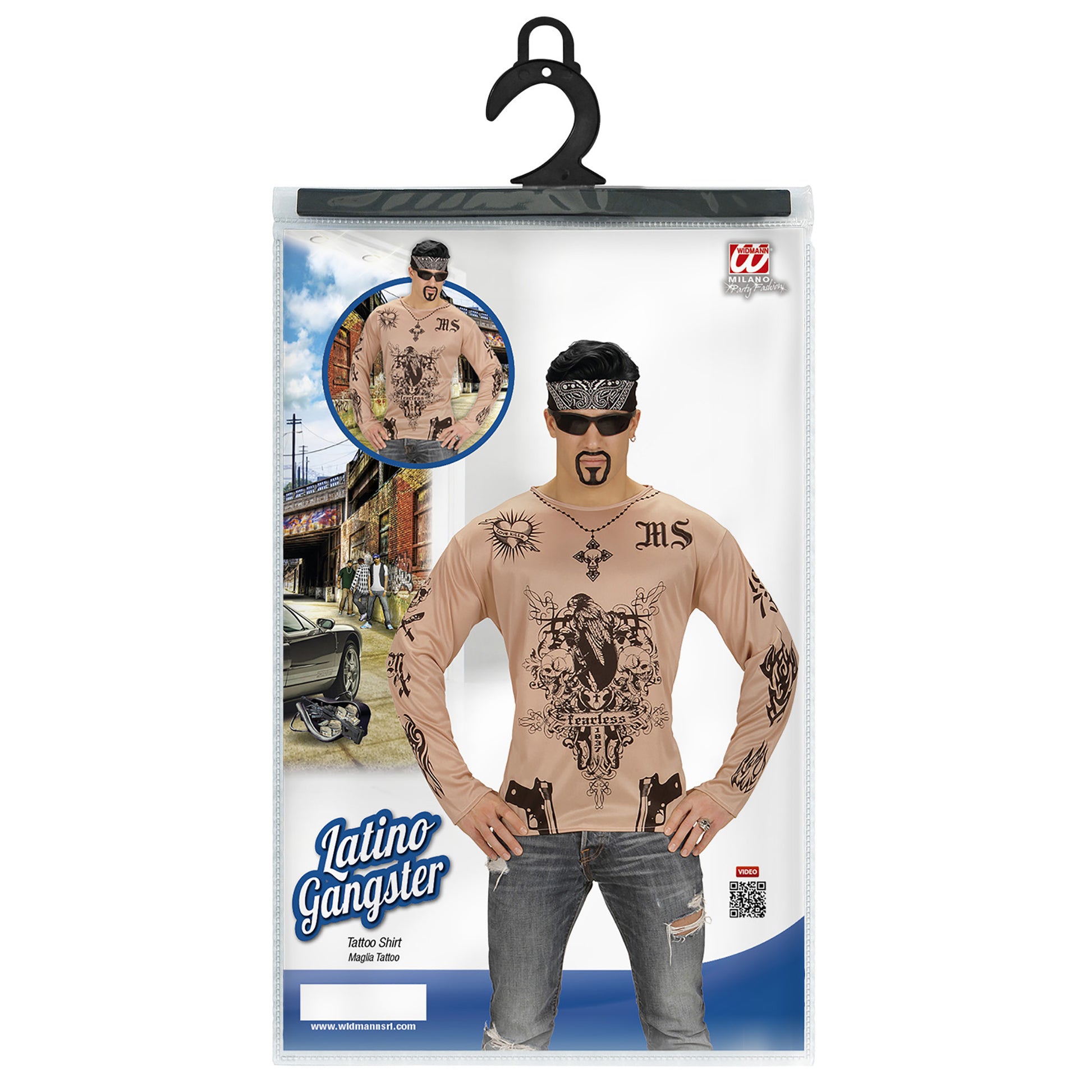 "LATINO GANGSTER" (Shirt Tattoo) – Ansicht 4