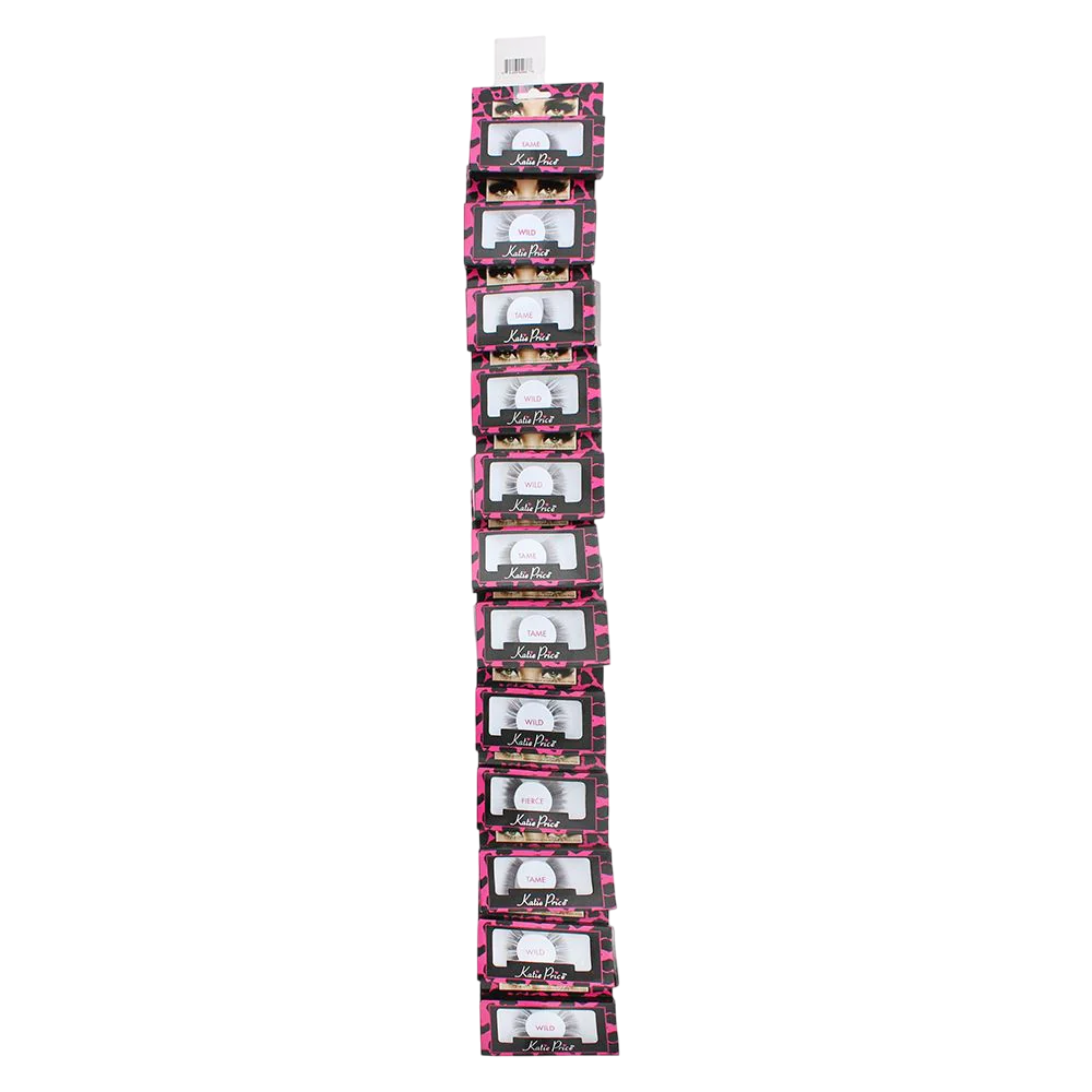 Setzen, Katie Price, Clip Strip, Falsche Wimpern, 12 stk