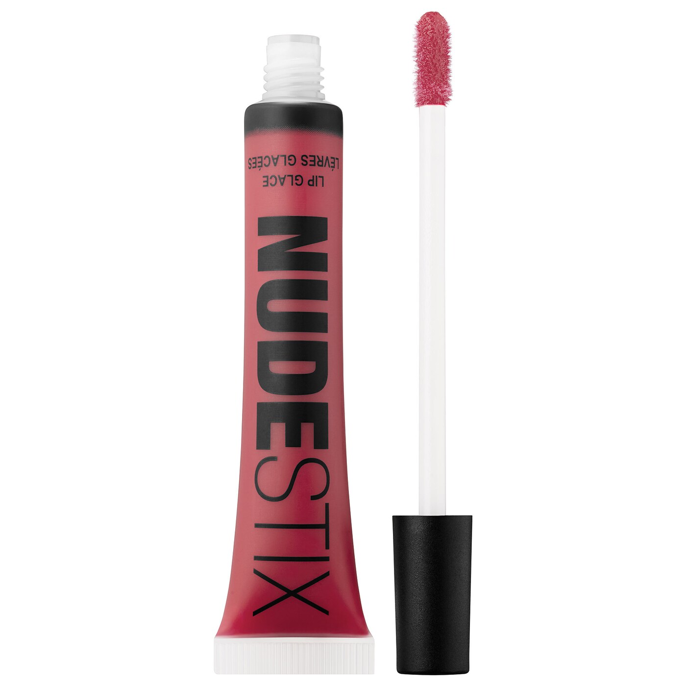 Nudestix, Lip Glace, Flüssiger Lippenstift, 06, Nackt, 10 ml