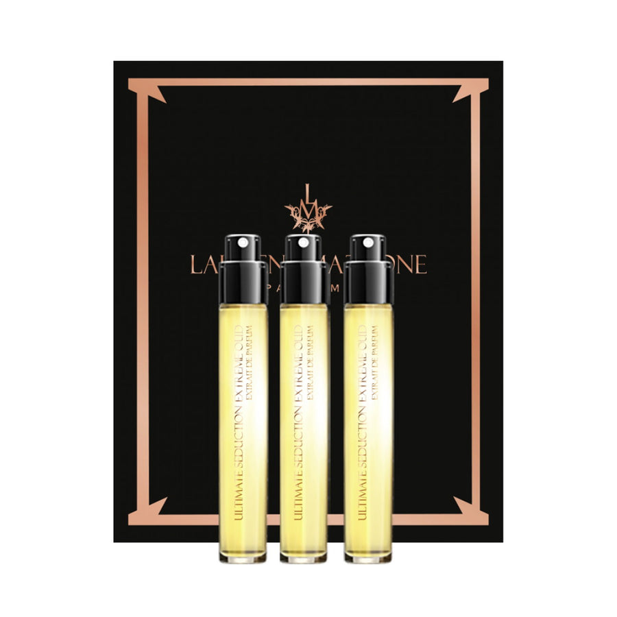 Laurent Mazzone Ultimate Seduction Oud Parfumextrakt Miniaturen-Set 3 x 15 ml