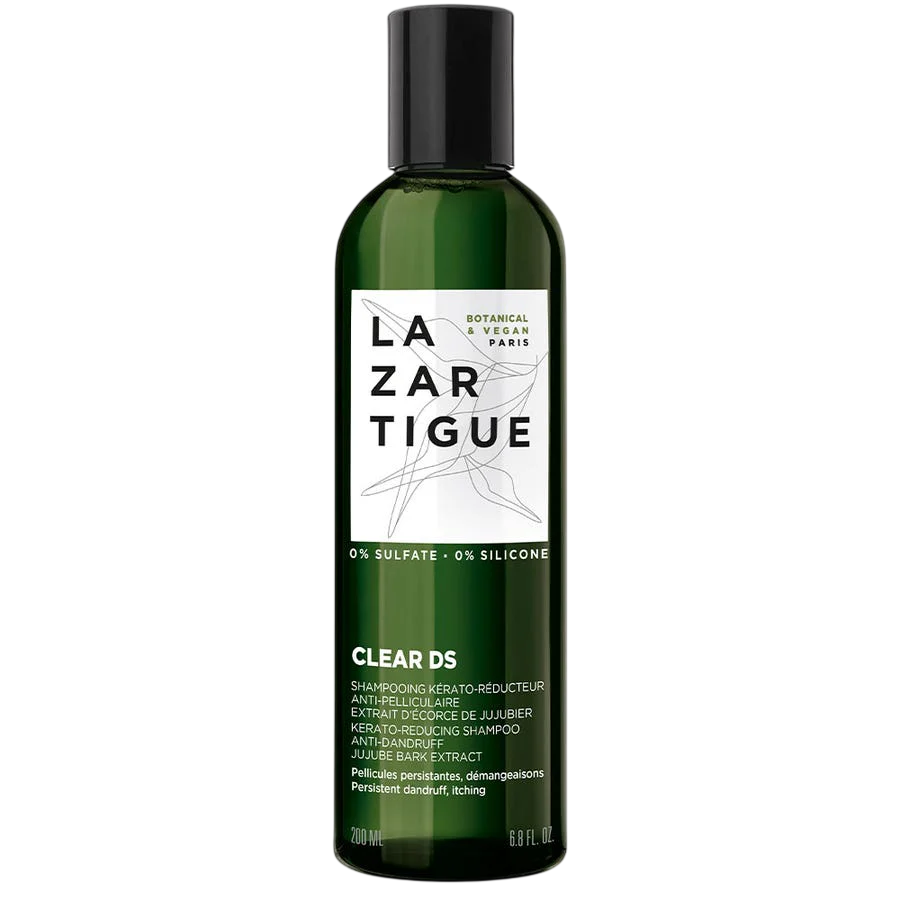 Lazartigue Lazartigue, Clear Ds, Haarbehandlung Shampoo, Kerato-reduzierend, For Scalp With Dry Dandruff, 200 ml Regular