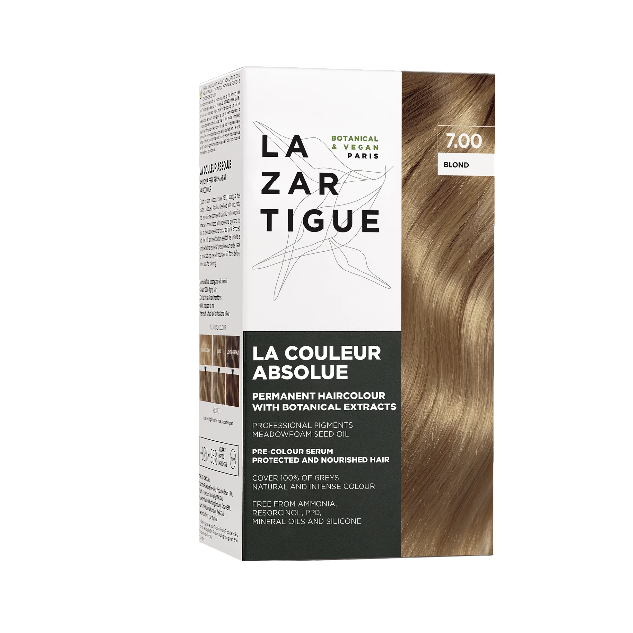Lazartigue, La Couleur Absolue, Permanente Haarfarbe, 7.00 Blond, 143 ml
