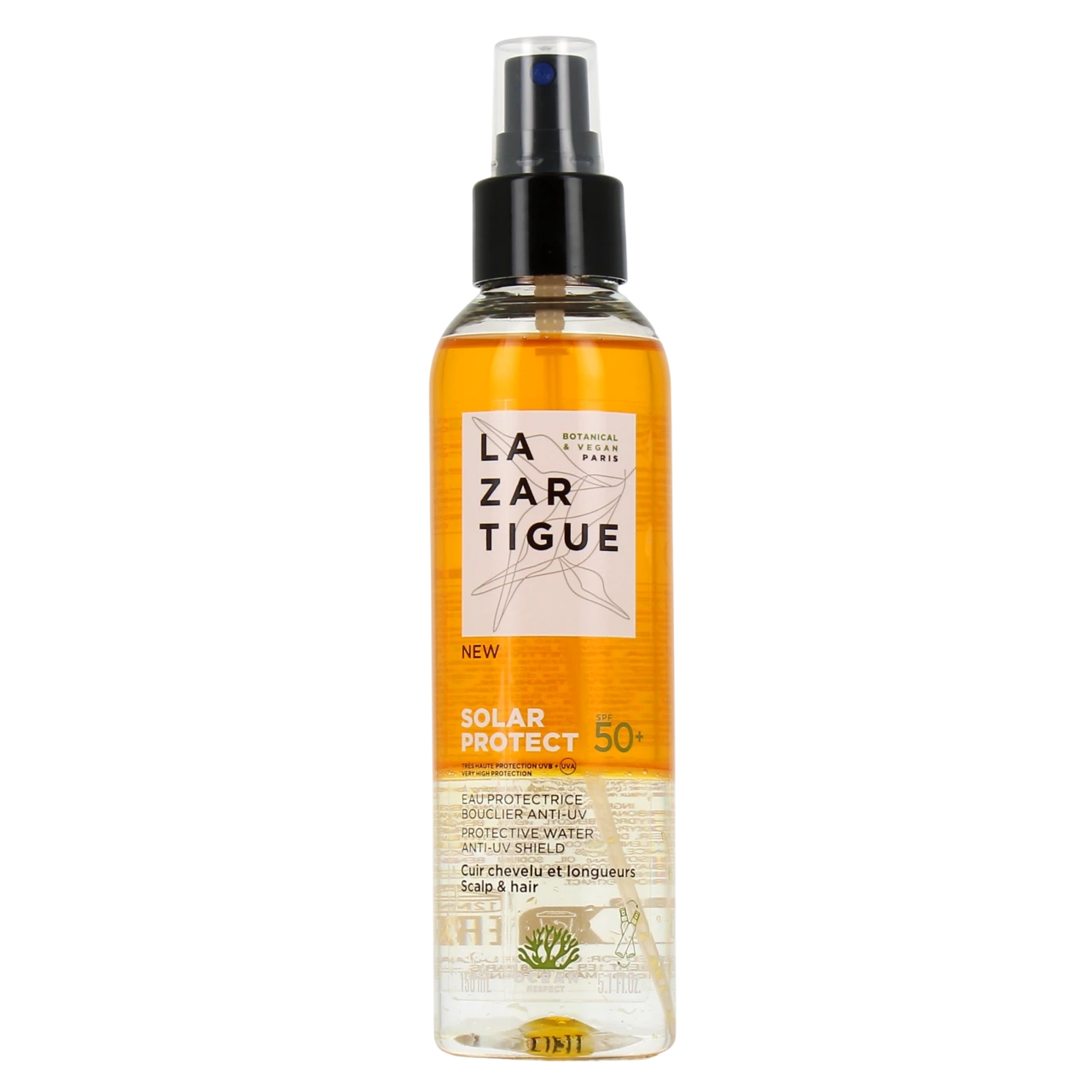 Lazartigue, Solar Protect, Haarspray Behandlung, Für UV-Schutz, SPF 50+, 100 ml