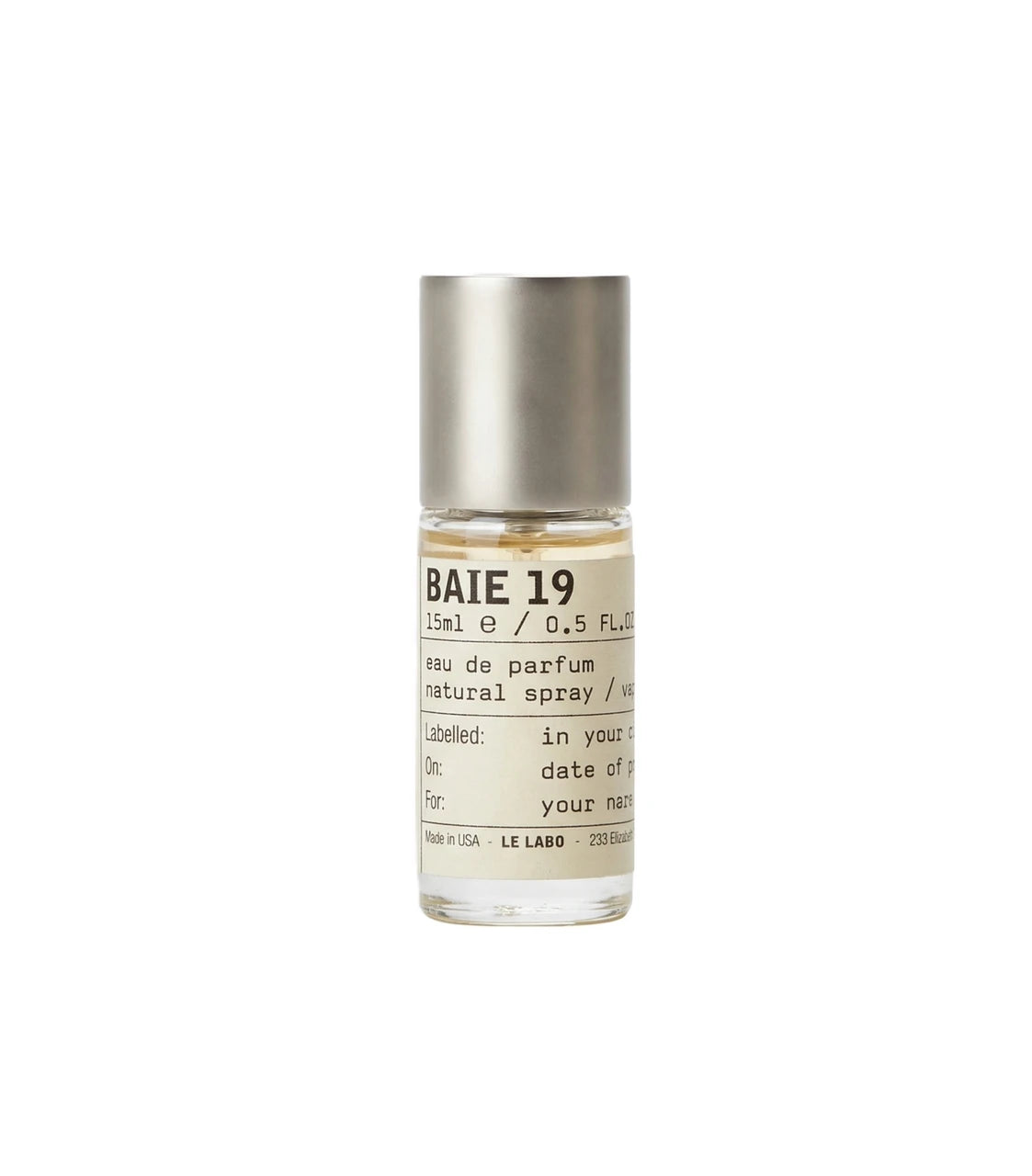 LE LABO BAIE 19 EDP 15 ML VAPO