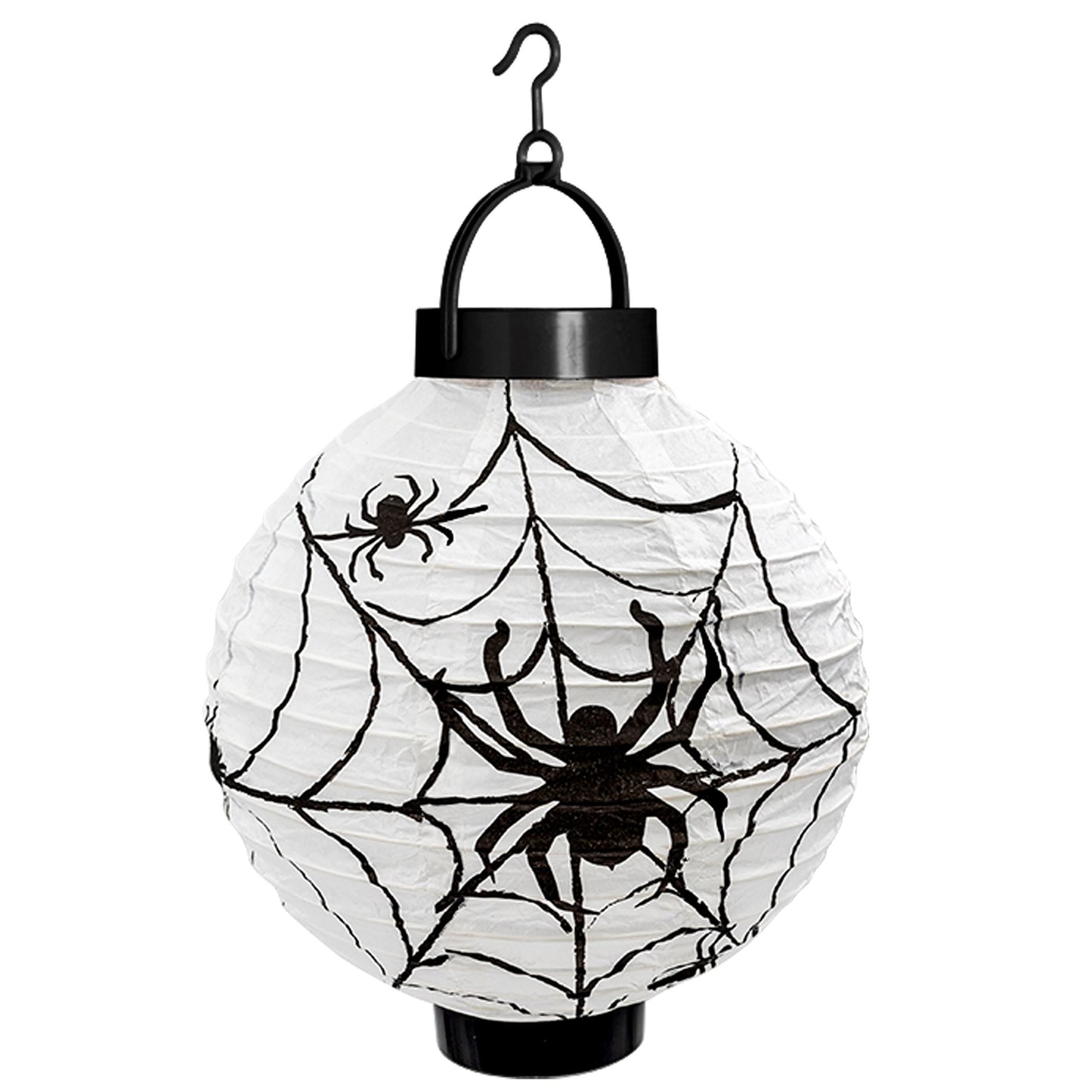 "LED SPINNENNETZ LAMPION" - 20 cm – Detailansicht