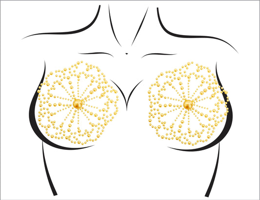 Leg Avenue Selbstklebende Nippel Body Jewels – Strasssteine Rhinestones - Fasnacht24.ch