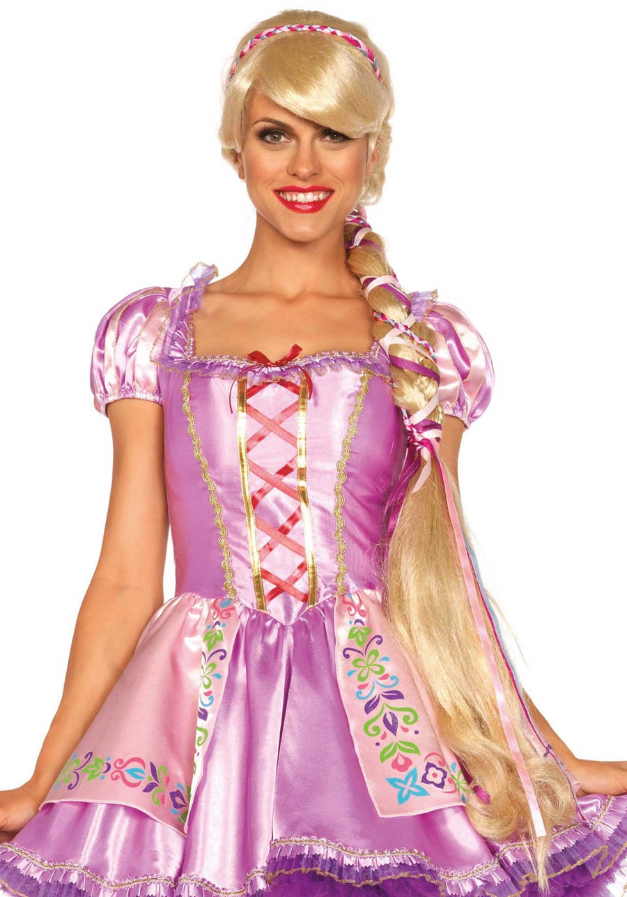 Rapunzel Perücke Lang Blond – Leg Avenue Synthetische Fasern - Fasnacht24.ch – Produktansicht