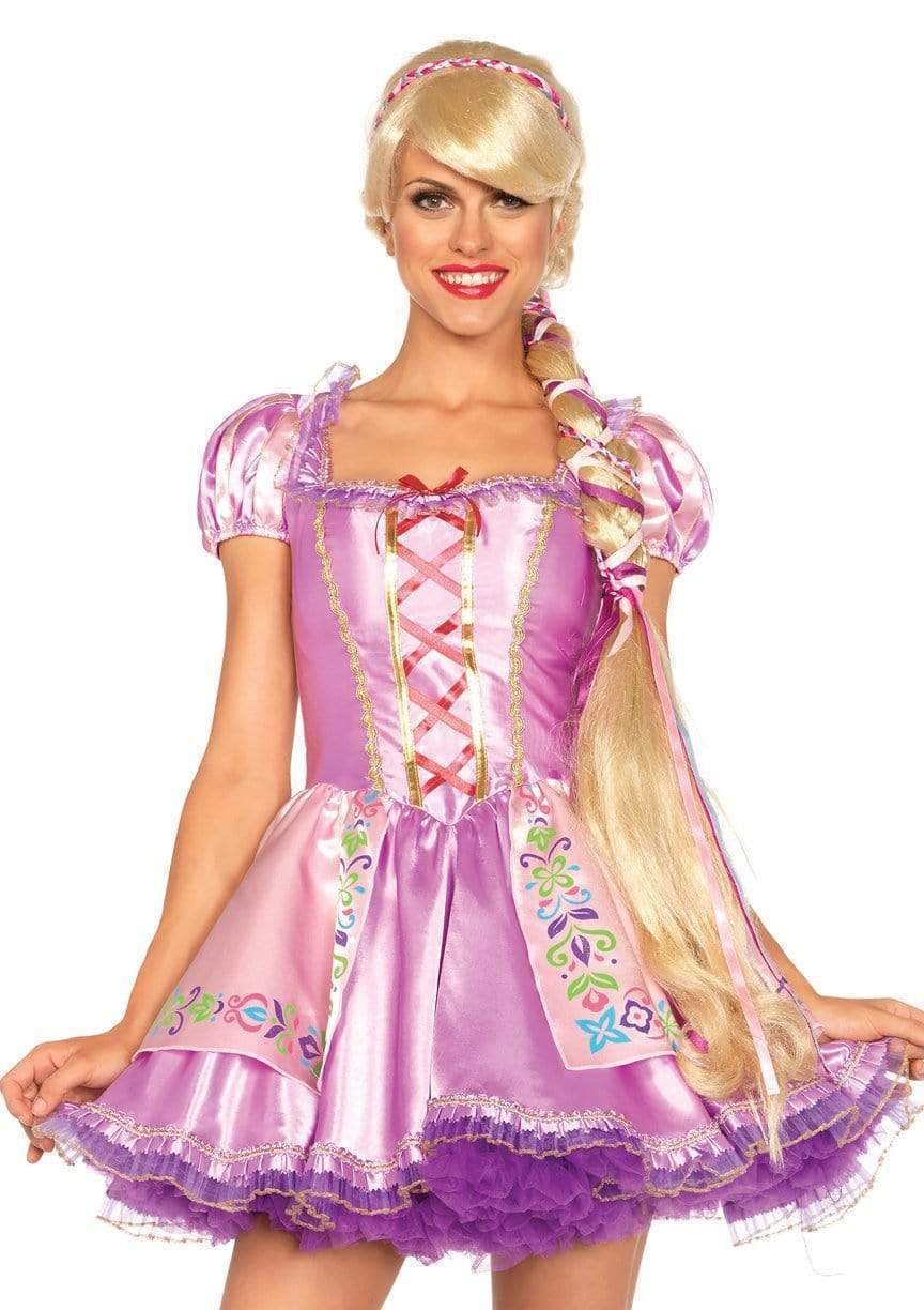 Leg Avenue Rapunzel Perücke blond lang aus synthetischen Fasern
