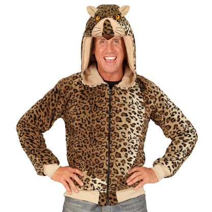 "LEOPARD" (Fleecejacke mit Kapuze) – Ansicht 3