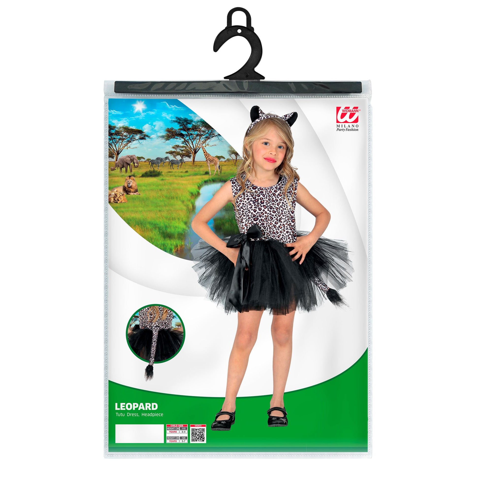"LEOPARD" (Kleid mit Tutu, Haarreif) – Ansicht 3