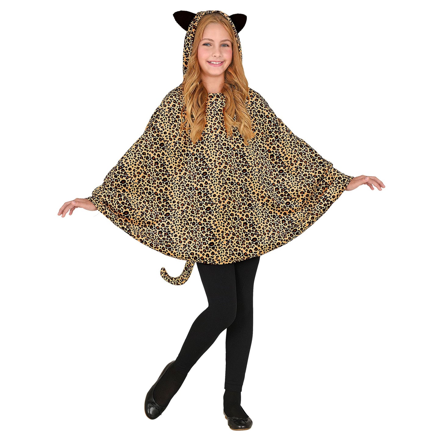 "LEOPARD" (Poncho mit Kapuze) – Ansicht 3