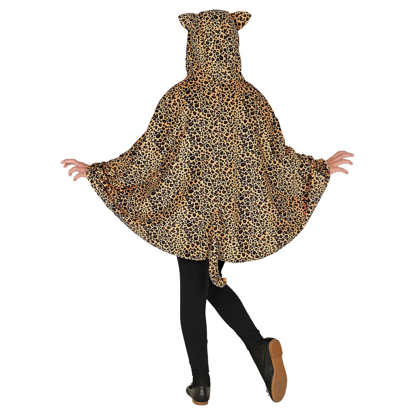 "LEOPARD" (Poncho mit Kapuze) – Ansicht 4