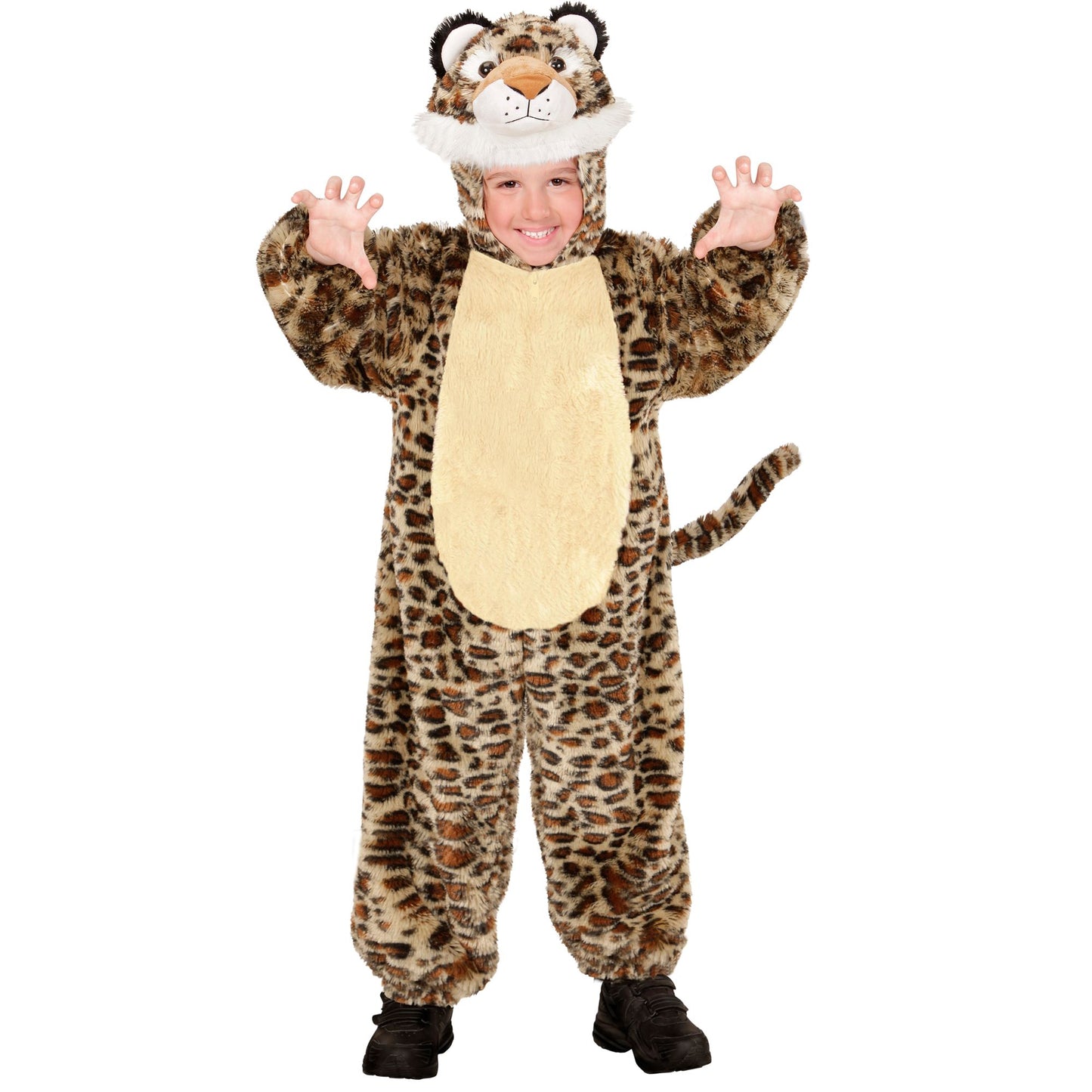"LEOPARD SOFT PLÜSCHKOSTÜM" (Overall mit Kapuze und Maske) – Ansicht 3