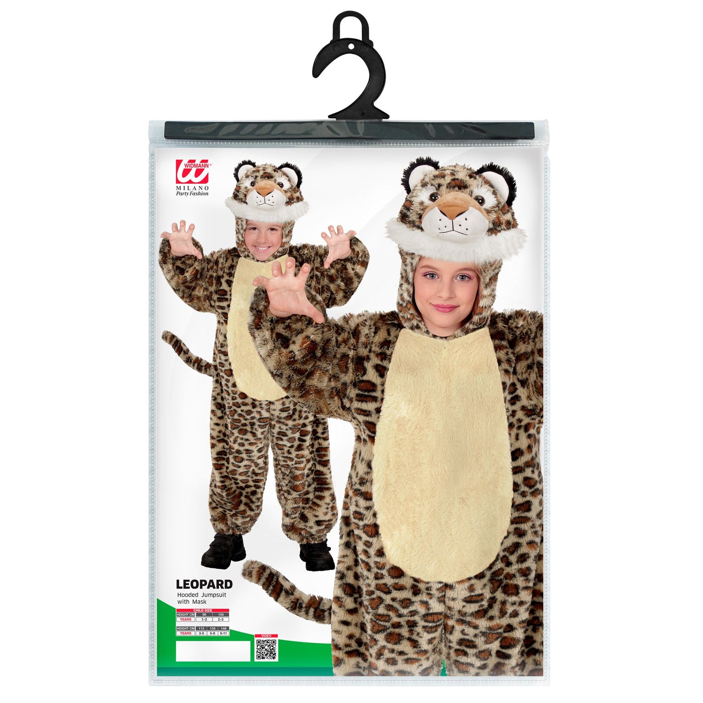 "LEOPARD SOFT PLÜSCHKOSTÜM" (Overall mit Kapuze und Maske) – Ansicht 5