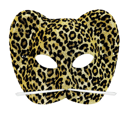 "LEOPARDENMASKE" – Vorderansicht