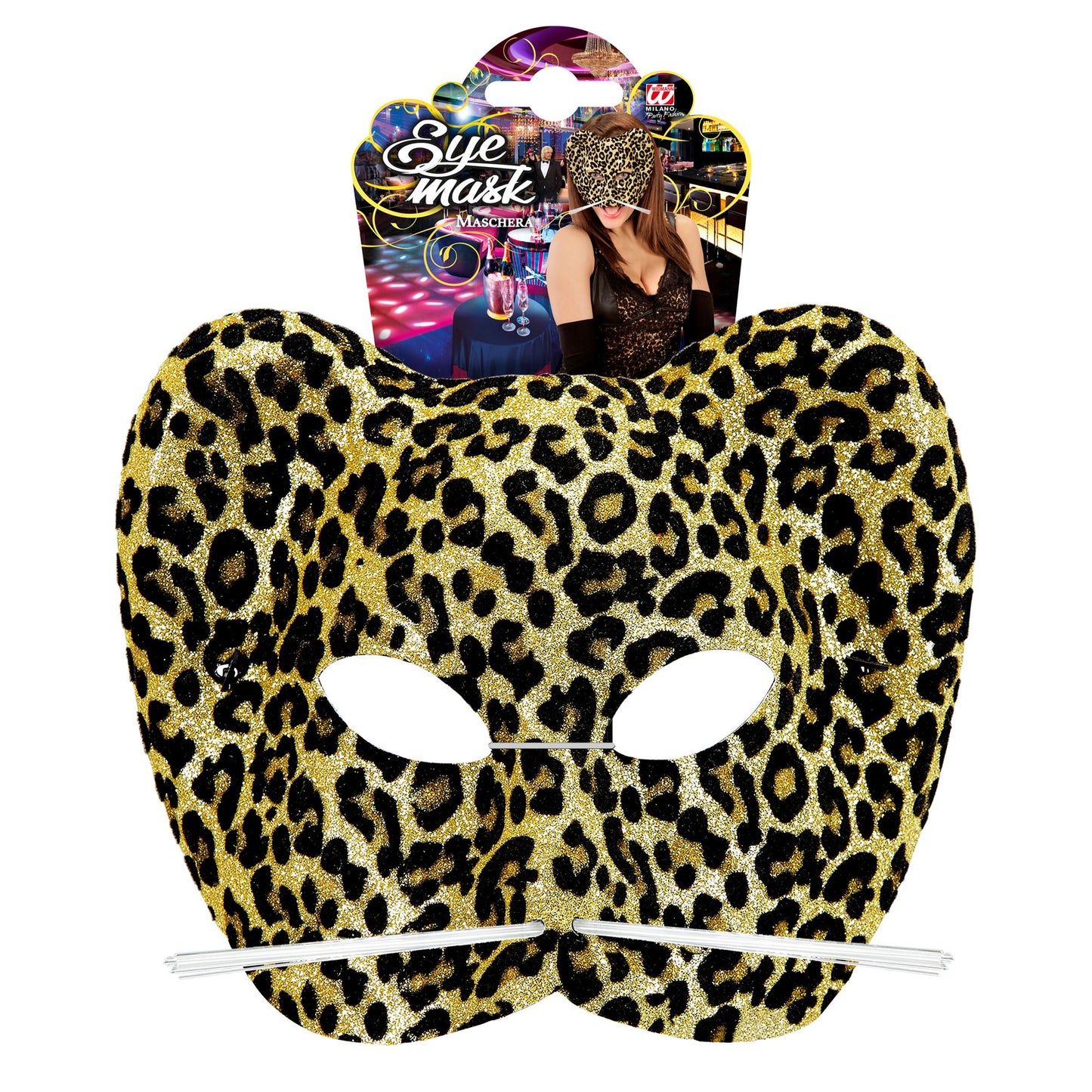 "LEOPARDENMASKE" – Detailansicht