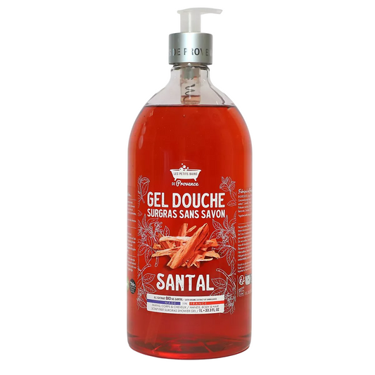 Les Petites Bains de Provence Les Petites Bains de Provence, Santal, Duschgel, Für Körper, Gesicht & Haar, Für empfindliche H