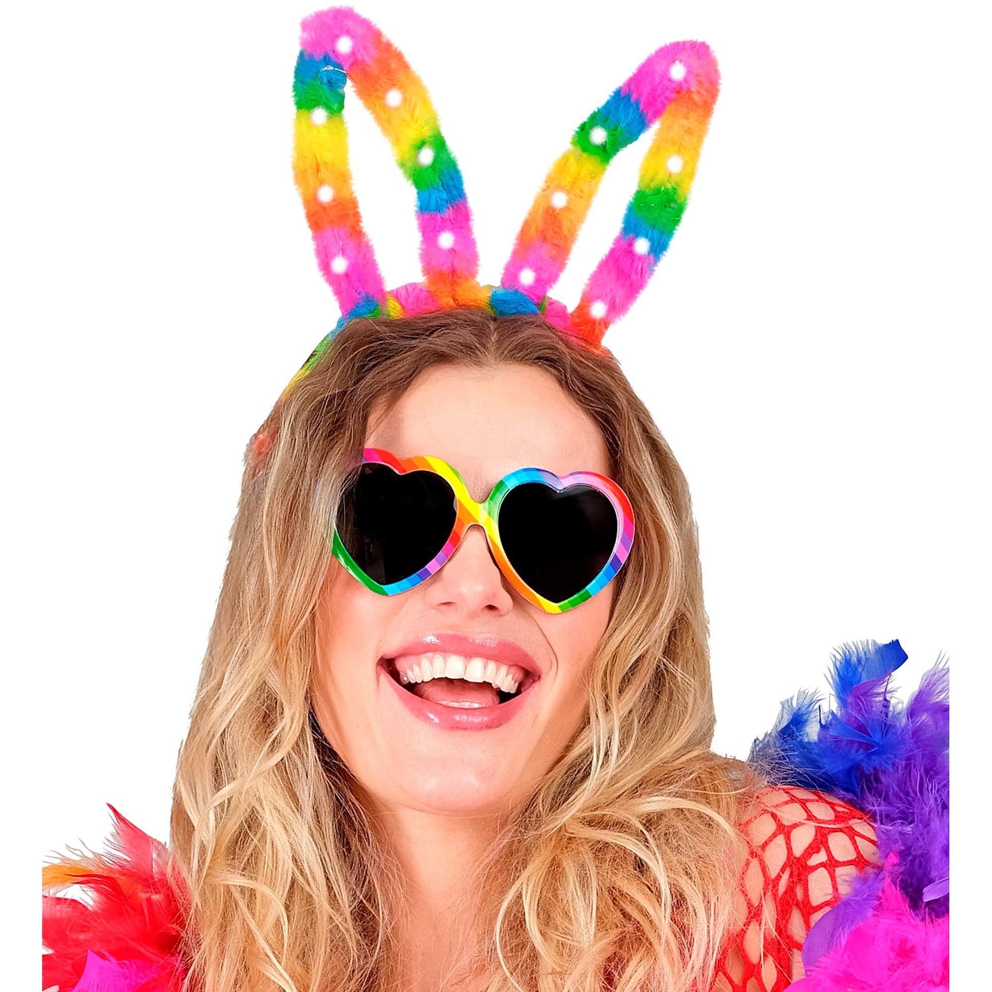 "LEUCHTENDE REGENBOGEN HASENOHREN" – Ansicht 4