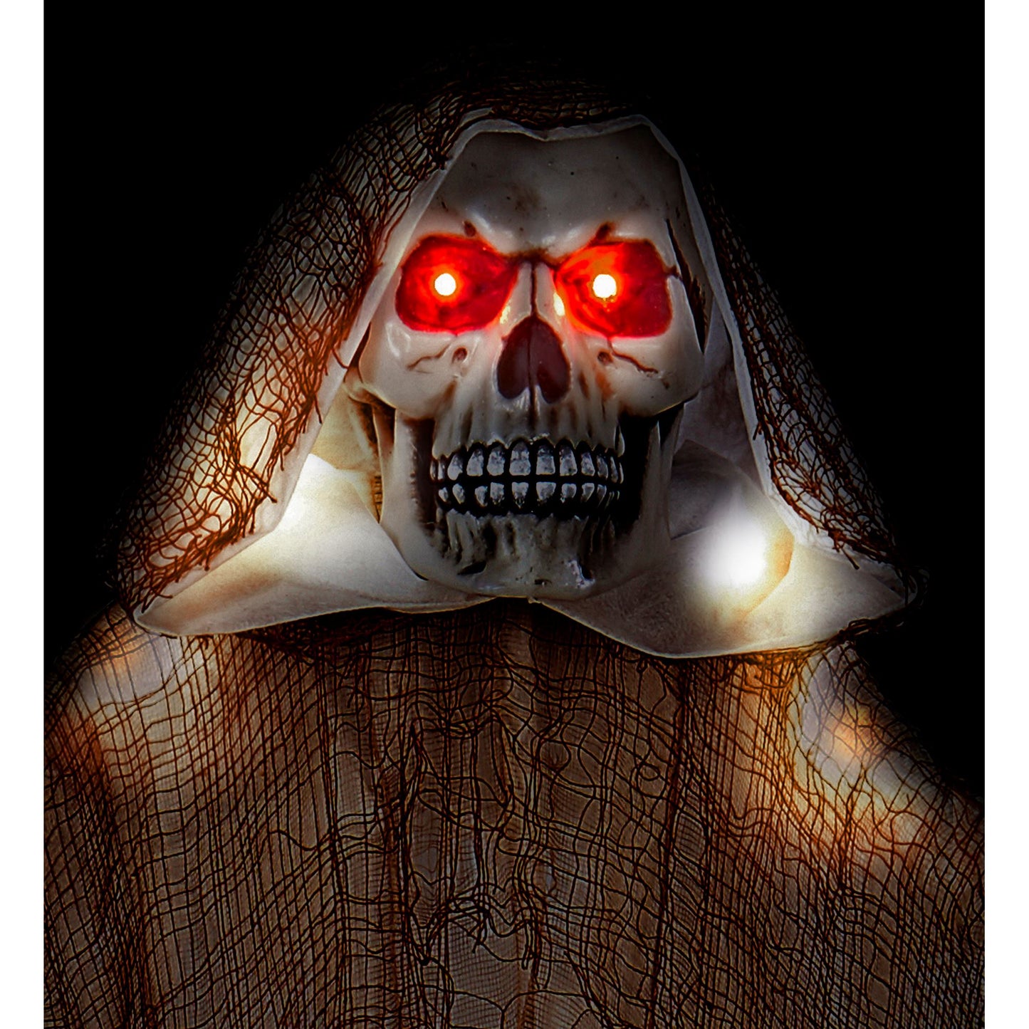 "LEUCHTENDER SENSEMANN MIT LEUCHTENDEN ROTEN LED AUGEN" 170 cm – Ansicht 3