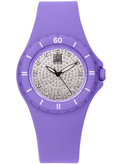 LIGHT TIME LADY DIVER Lilac L122LI Damen Quarzuhr 36 mm – Produktansicht