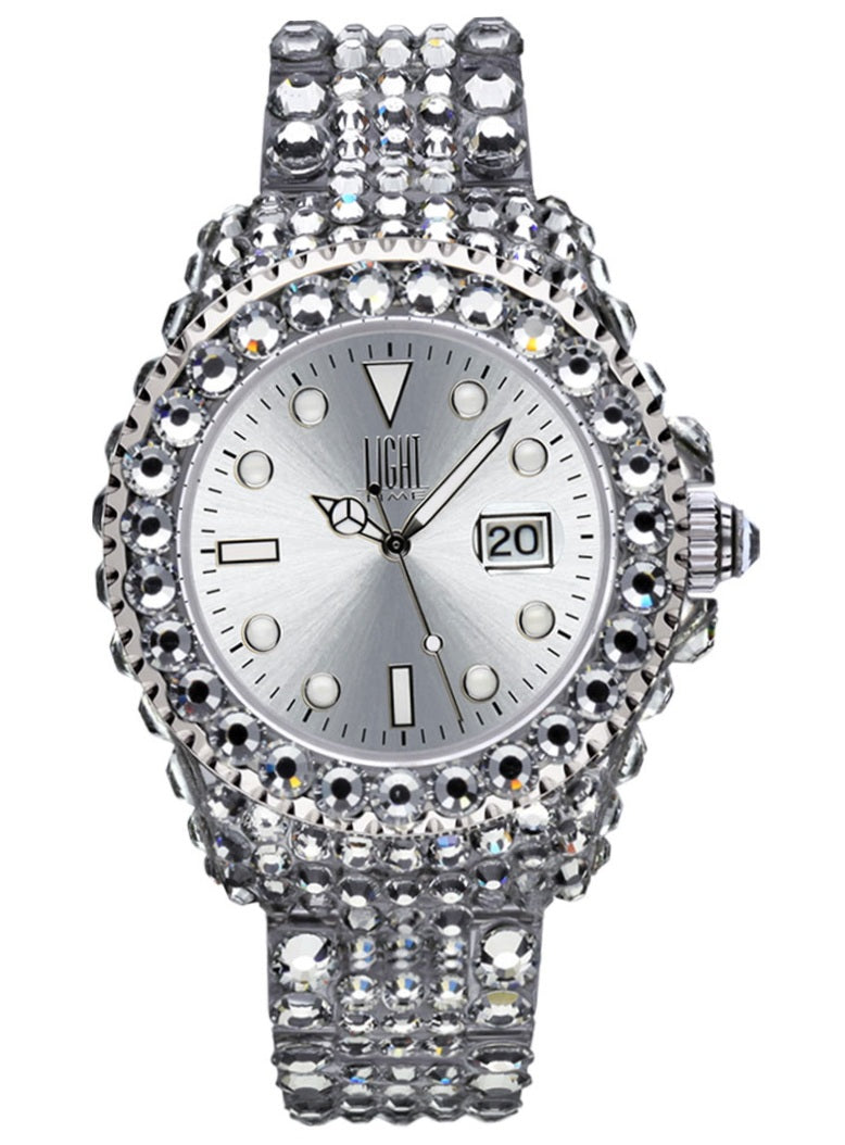 LIGHT TIME MEDITERRANEO L602A Damen Quarzuhr 39 mm Polycarbonate – Produktansicht