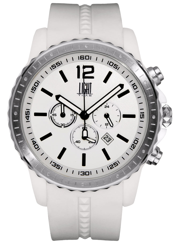 LIGHT TIME SPEEDWAY CHRONO L158C Chronograph Herren Armbanduhr 48 mm Polycarbonate – Produktansicht