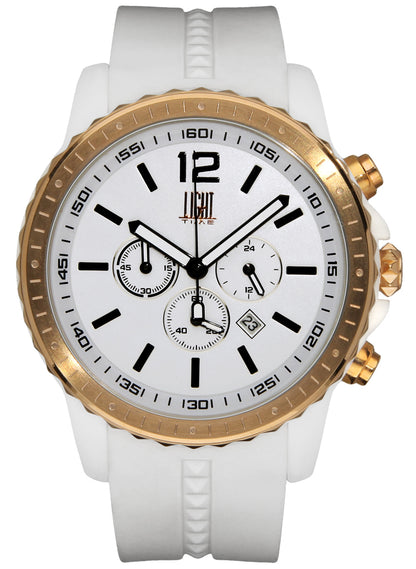 LIGHT TIME Speedway Chrono L158D Chronograph Herren Armbanduhr 48 mm – Produktansicht