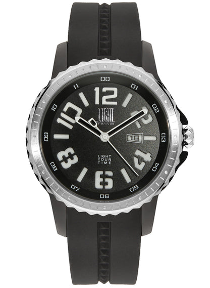 LIGHT TIME SPEEDWAY L160A Quarzuhr mit Datum 41 mm Polycarbonat – Produktansicht