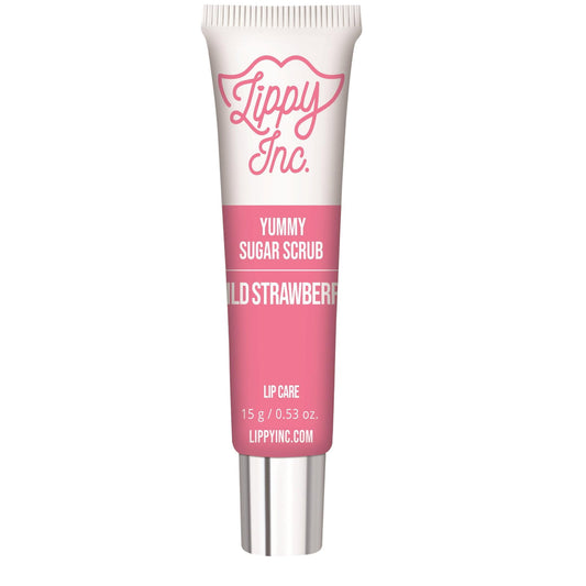 Lippy Inc. Lippy Inc., Yummy Sugar, Lippenpeeling, Erdbeere, 15 g Regular