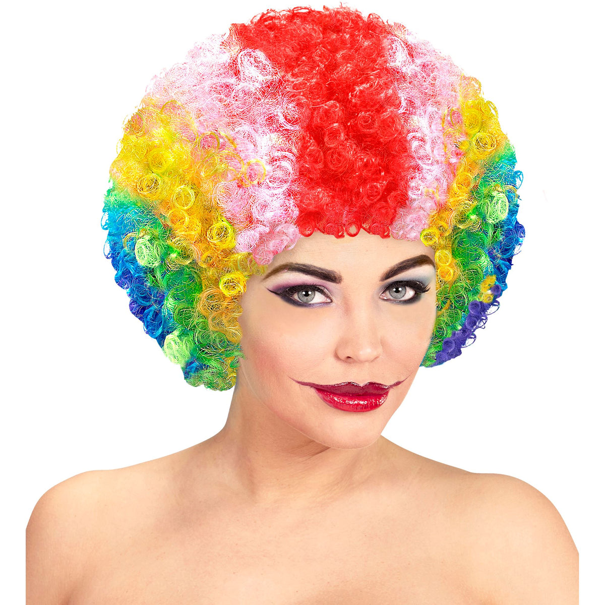 "LOCKIGE PERÜCKE" Clown - in Polybag – Ansicht 5