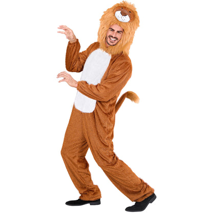 "LÖWE FUNNY" (Overall mit Kapuze) – Detailansicht