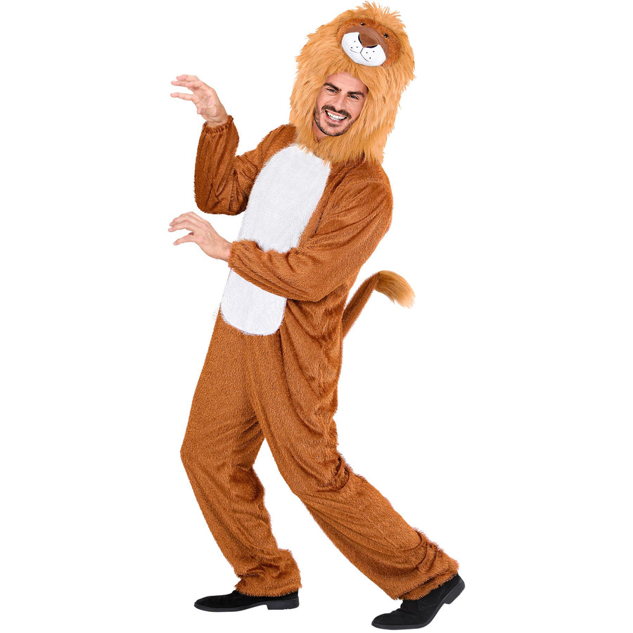 "LÖWE FUNNY" (Overall mit Kapuze) – Detailansicht
