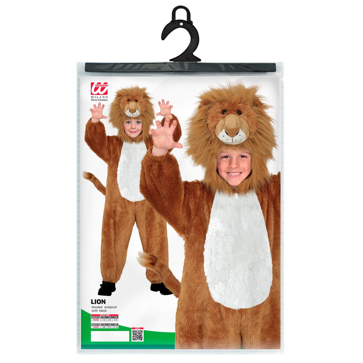 "LÖWE SOFT PLÜSCHKOSTÜM" (Overall mit Kapuze und Maske) – Ansicht 5