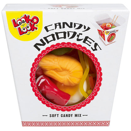 Look-O-Look Candy Noodles Nudeln aus Fruchtgummi Schaumzucker 110 g