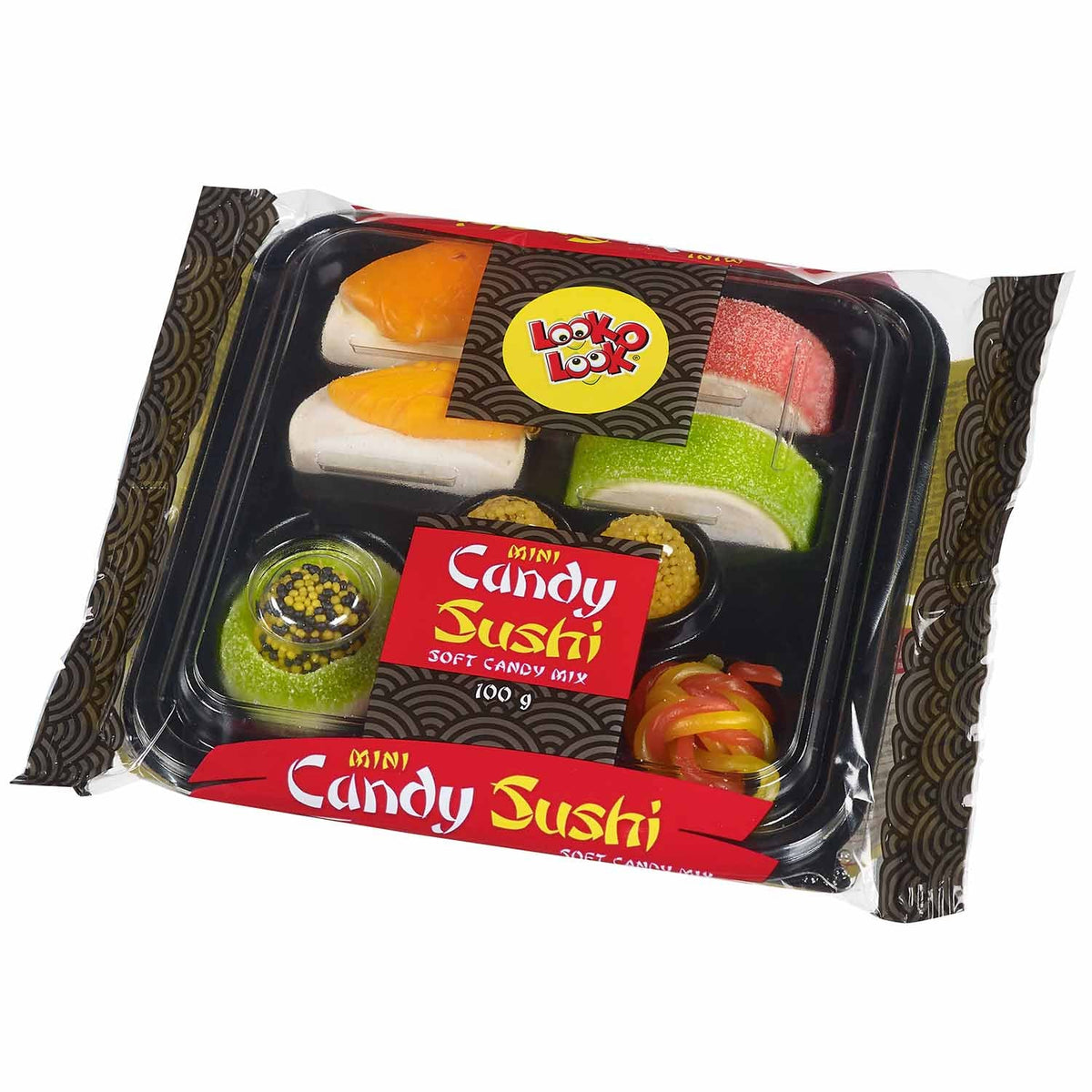 Look-O-Look Candy Sushi Mini 100 g Fruchtgummi-Sushi-Rollen