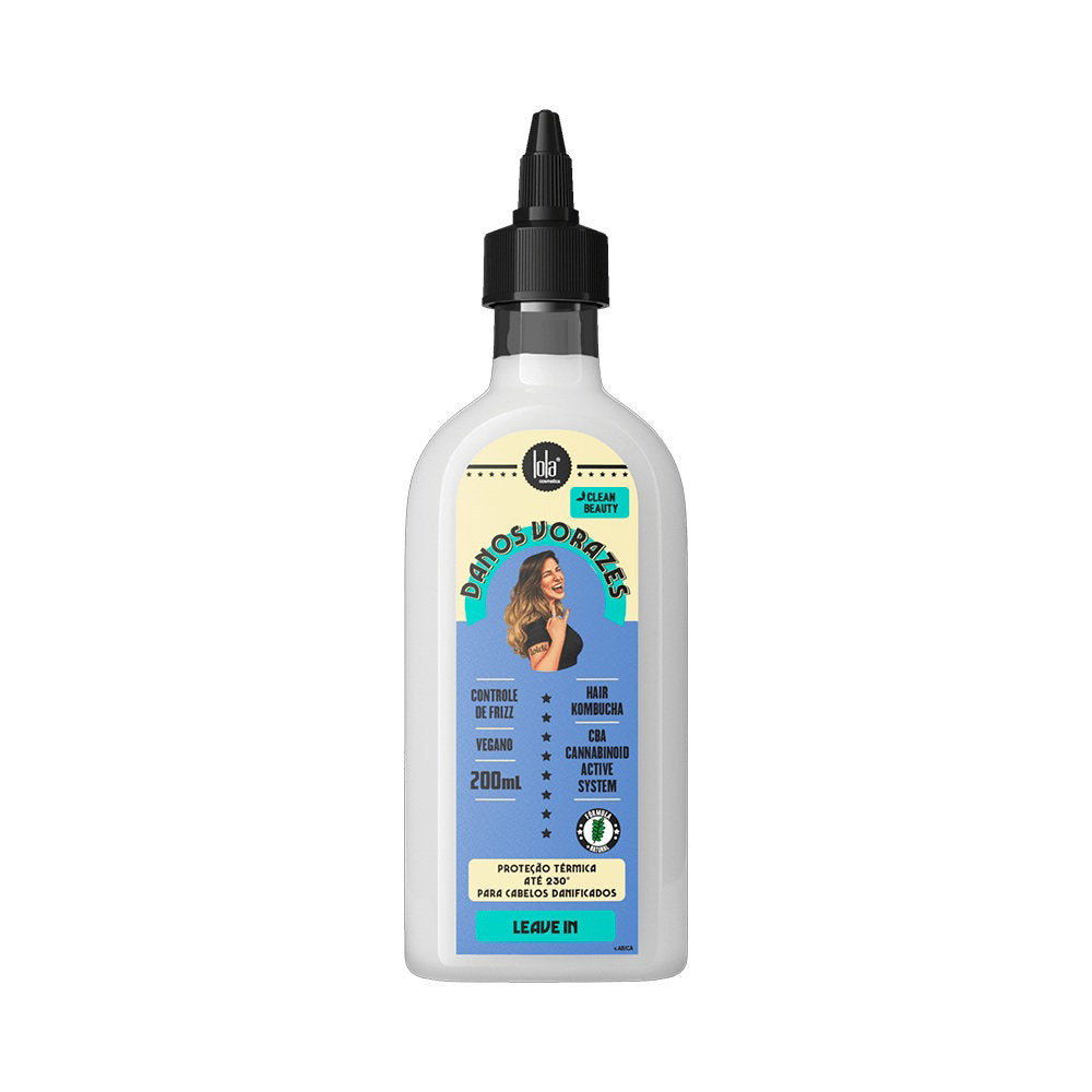Lola Cosmetics, Danos Vorazes, Leave-In Conditioner, Anti-Frizz, 200 ml