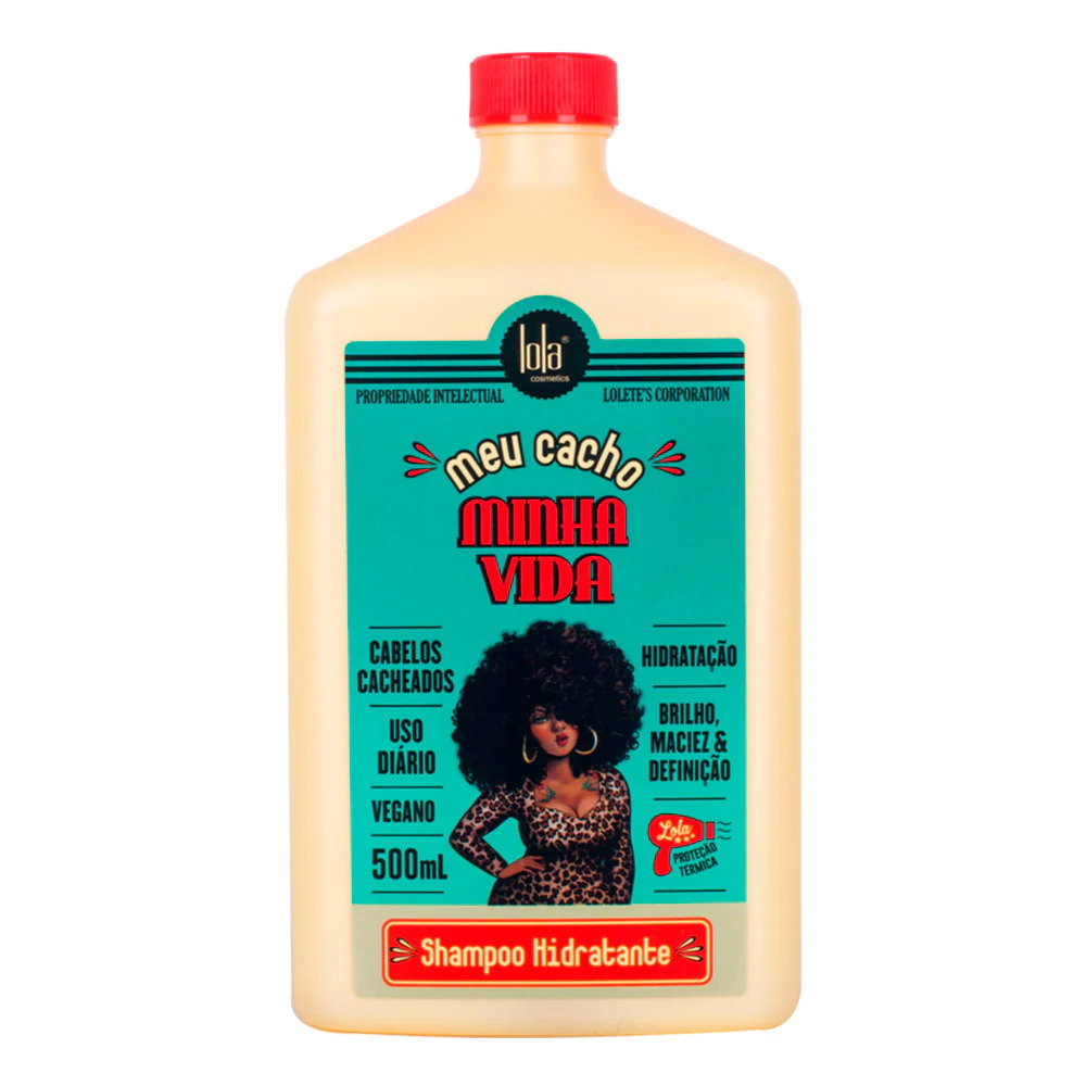 Lola Cosmetics, Meu Cacho Mihna Vida, Haarshampoo, Definition & Anti-Frizz, 500 ml