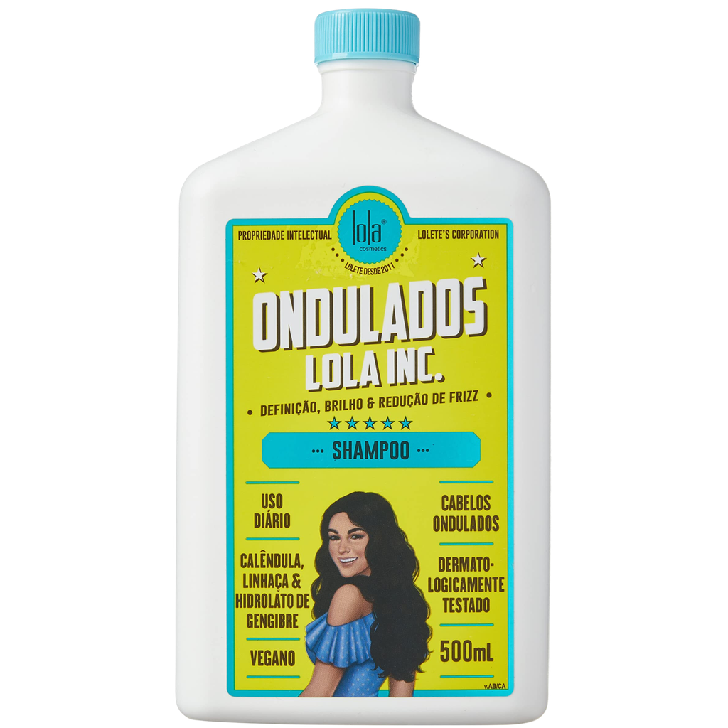 Lola Cosmetics, Ondulados Lola Inc., Haarshampoo, Definition & Anti-Frizz, 500 ml
