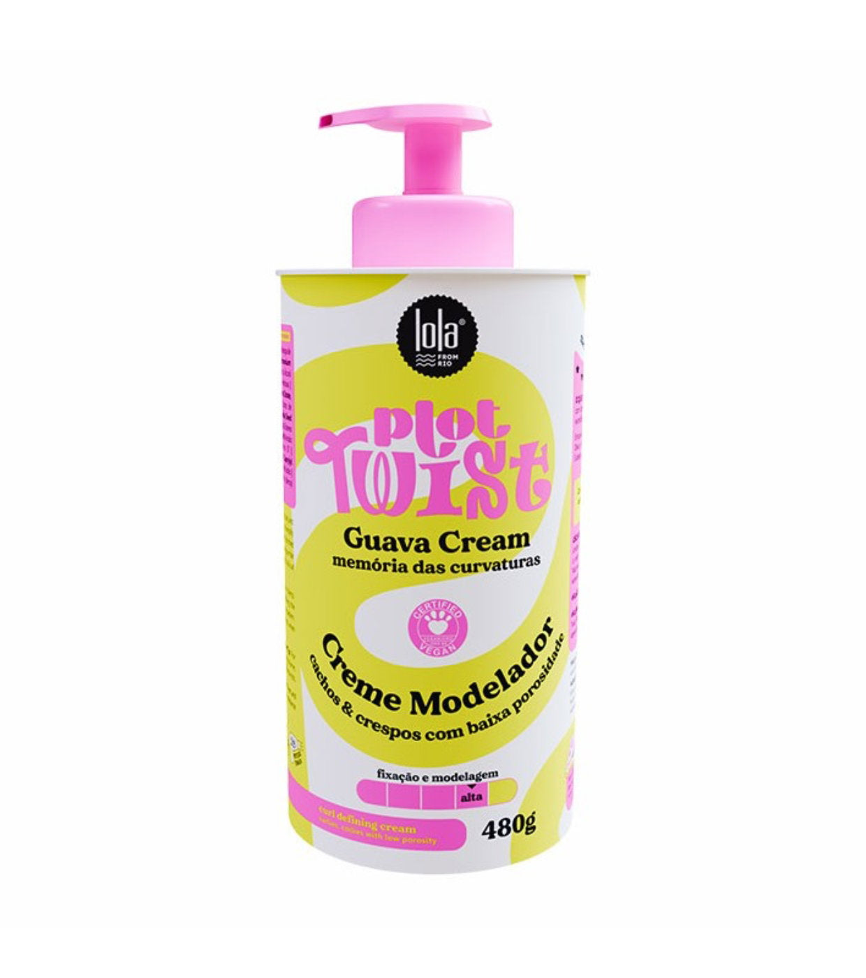 Lola Cosmetics, Plot Twist, Haarstyling-Creme, 480 g