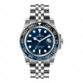 LORENZ 26122SS Date - Armbanduhr 43 mm Silber ansicht-3