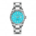 LORENZ 28187CC Date - Armbanduhr 41 mm Silber ansicht-3