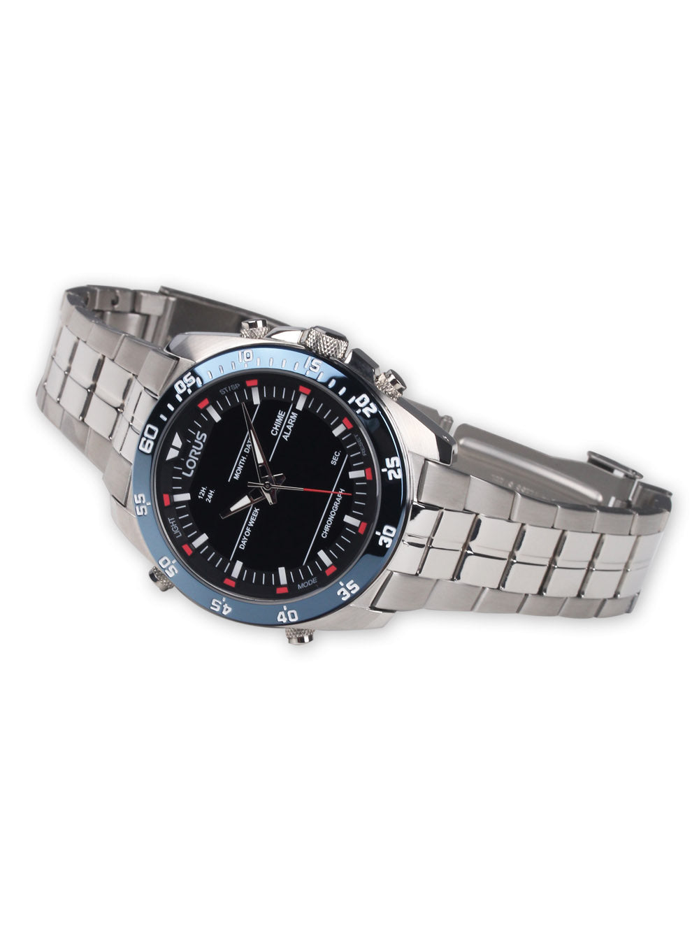 LORUS RW623AX5 Chronograph Armbanduhr 20 mm ansicht-2